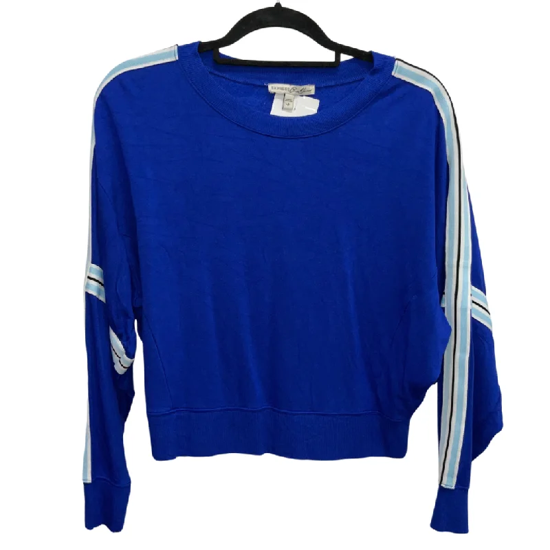 Top Long Sleeve By Express In Blue, Size: S