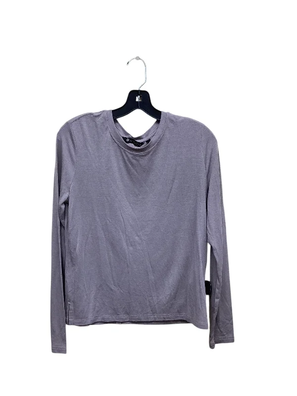 Top Long Sleeve By Athleta In Purple, Size: S