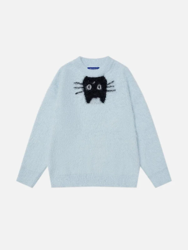 Style Beyond Borders Aelfric Eden Cute Cat Sweater