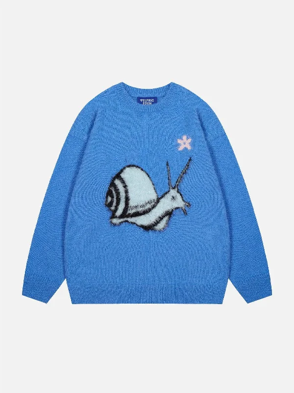 Durable Fashion Picks Aelfric Eden Cartoon Snail Sweater