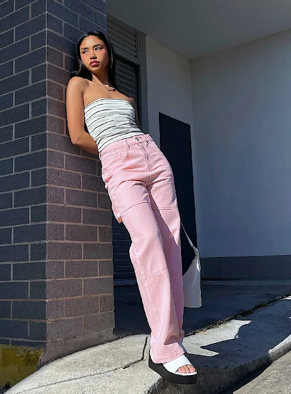 Fashionista Favorites Copeland Jeans Pink