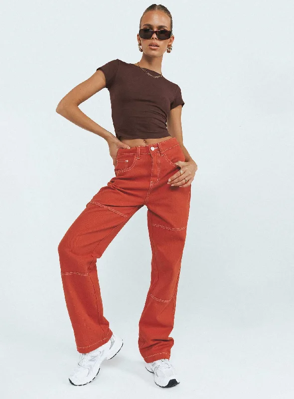 Special Occasion Wear Copeland Jeans Red