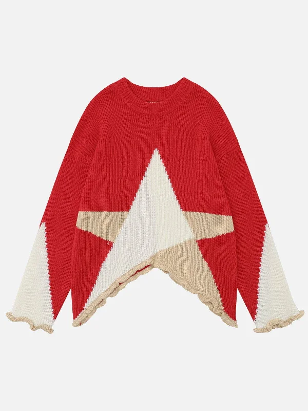 Spring Fashion Aelfric Eden Star Hem Sweater