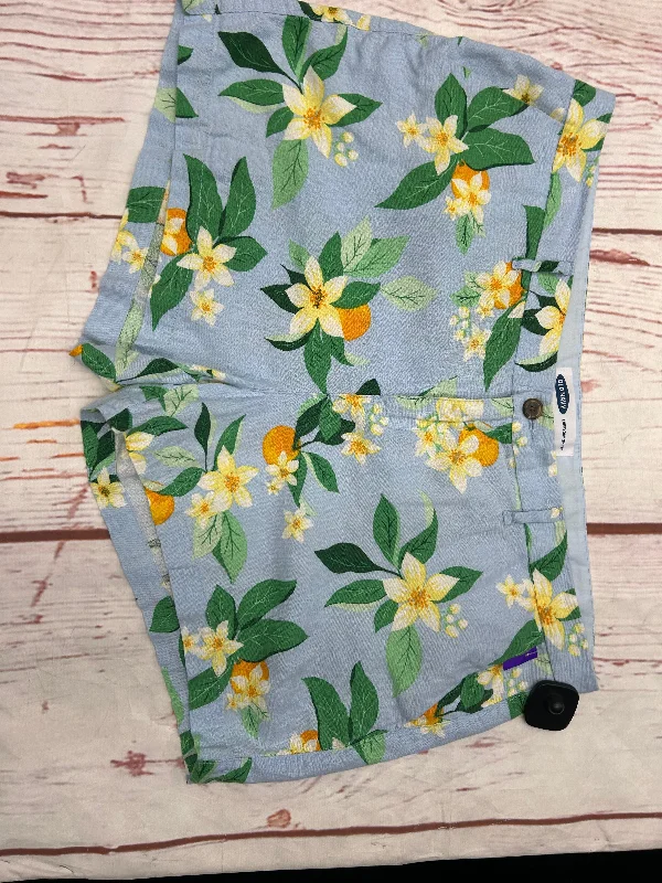 Shorts By Old Navy In Blue Green, Size: 16