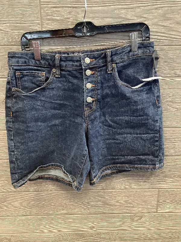 Shorts By Maurices In Blue Denim, Size: 10