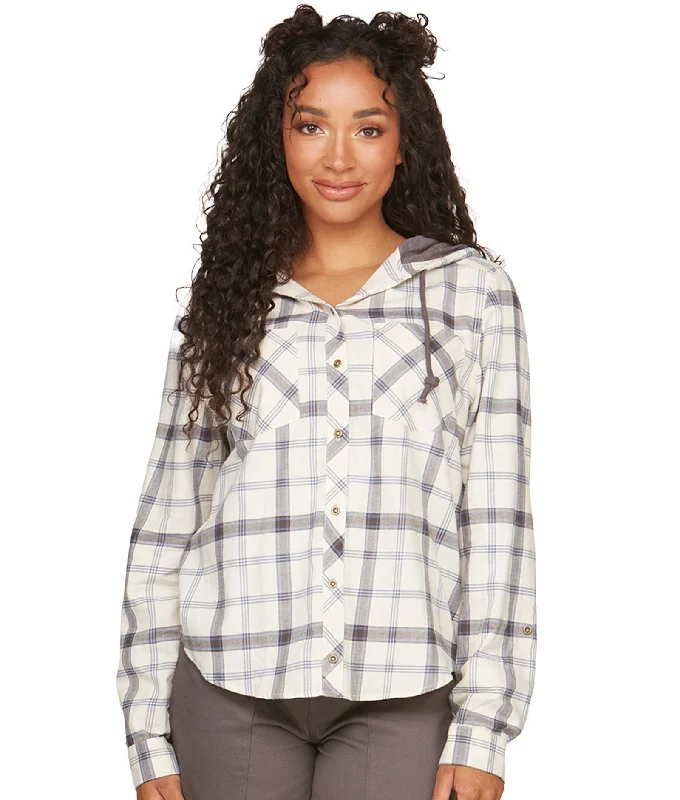 Chic Style, Always In Vogue Maeve Button Up Hoodie