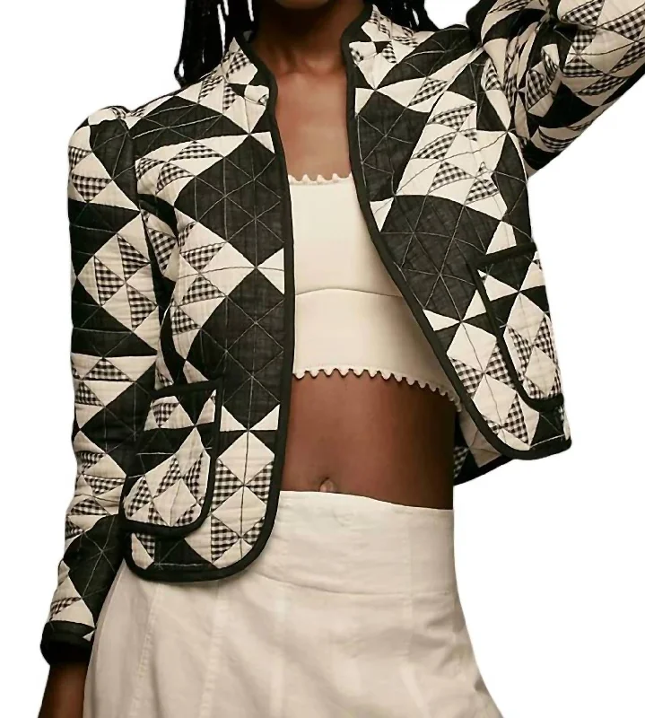 Seasonal Fashion Wessex Jacket In Quilted Gingham