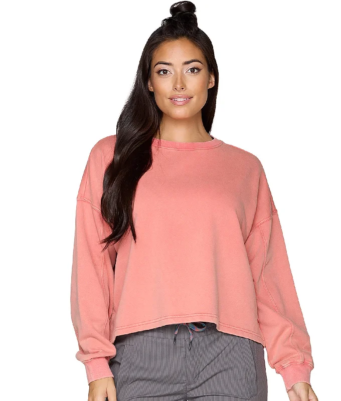 Effortless Chic Apparel Britta Washed Pullover