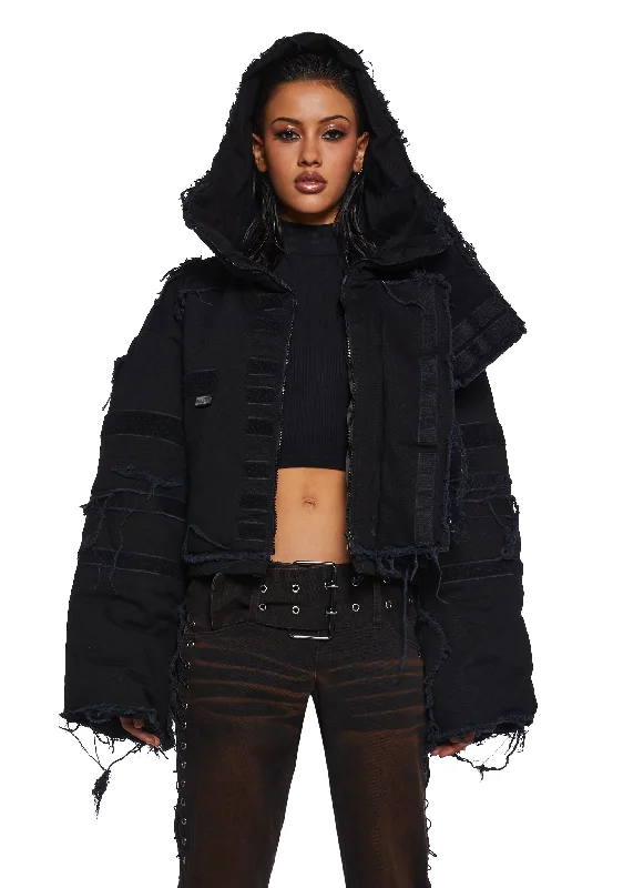 Minimalist Chic No Photos Puffer Jacket