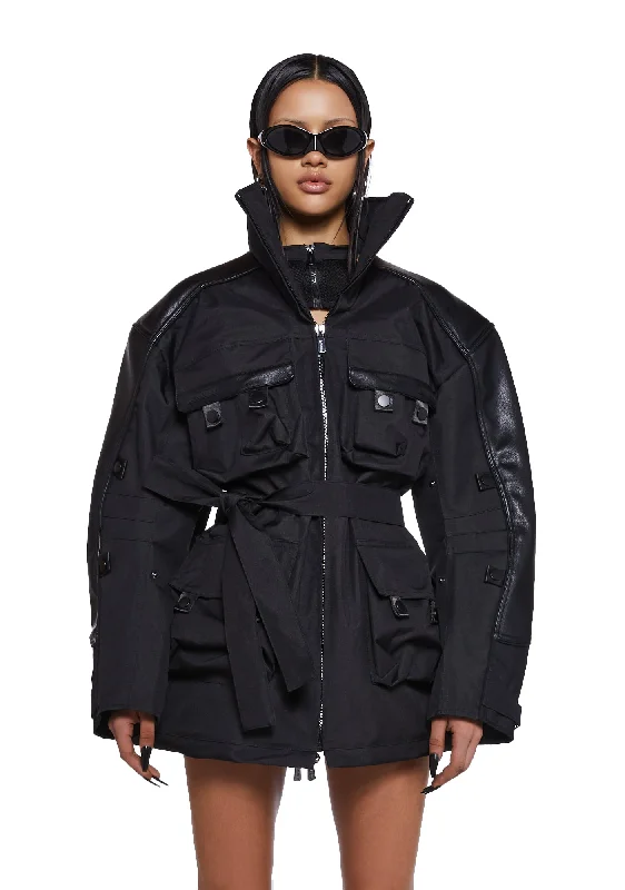 Women's Urban Fashion Inferno Transformer Coat