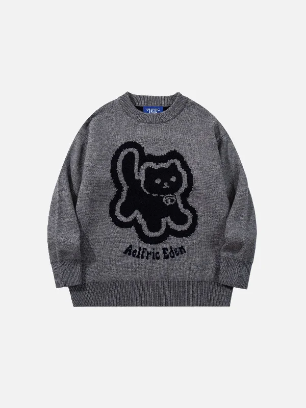 Fast Fashion Favorites Aelfric Eden Cute Cat Graphic Sweater