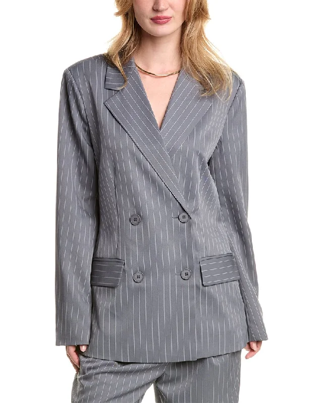 Save On Classic Elegant Styles Alexia Admor Indigo Oversized Blazer