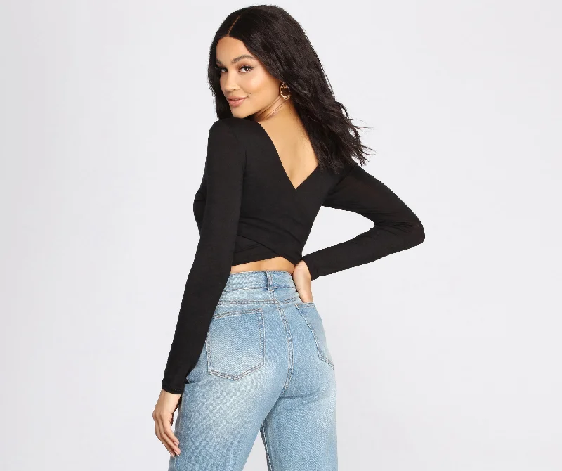 Save Big Cross Back Detail Bodysuit