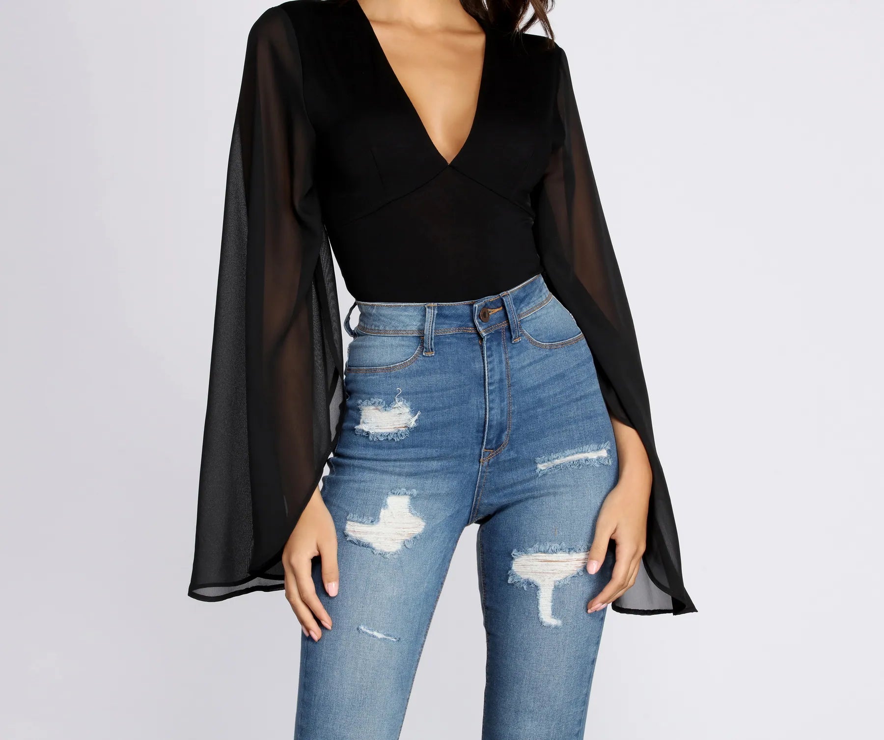 Fresh Styles, Fresh Deals All About The Drama Bodysuit