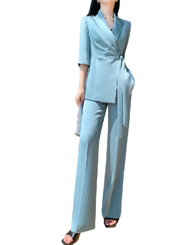 Sophisticated Outfits Anette 2pc Blazer & Pant Set