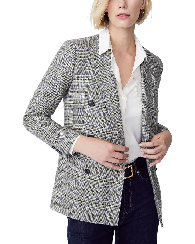 Summer Essentials J.McLaughlin Foxley Wool-Blend Jacket