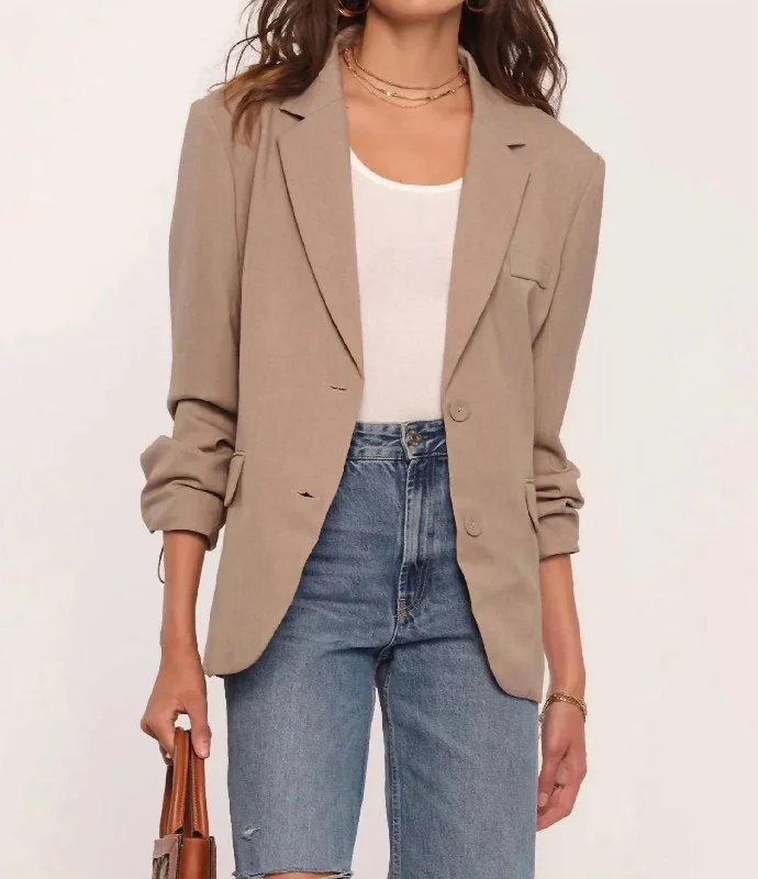 Exclusive Deals Online Nixie Blazer In Beige