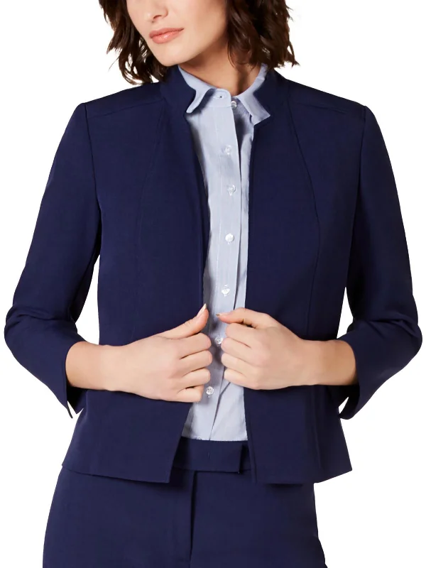 Modern Romance Womens Suit Separate Office Wear Open-Front Blazer