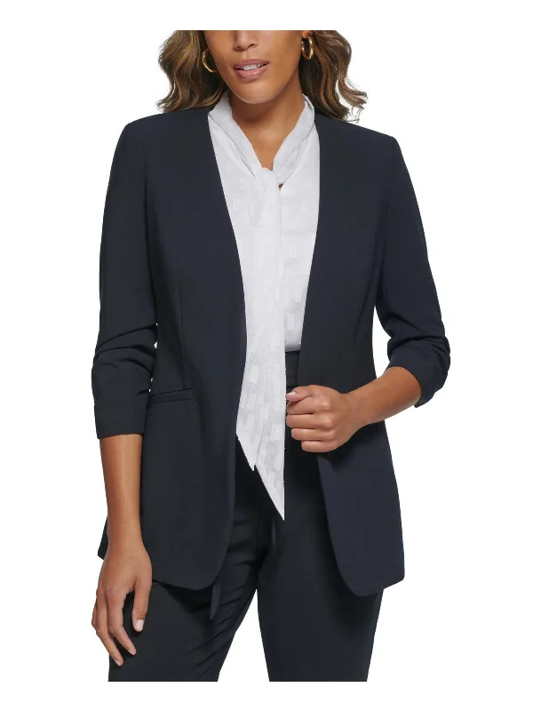 Trendy And Individual Women's Fashion Womens Stretch Open-Front Open-Front Blazer