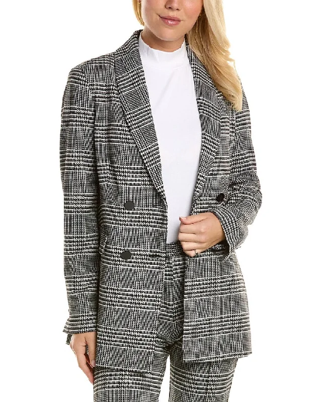 Ends Soon T Tahari Double-Breasted Blazer