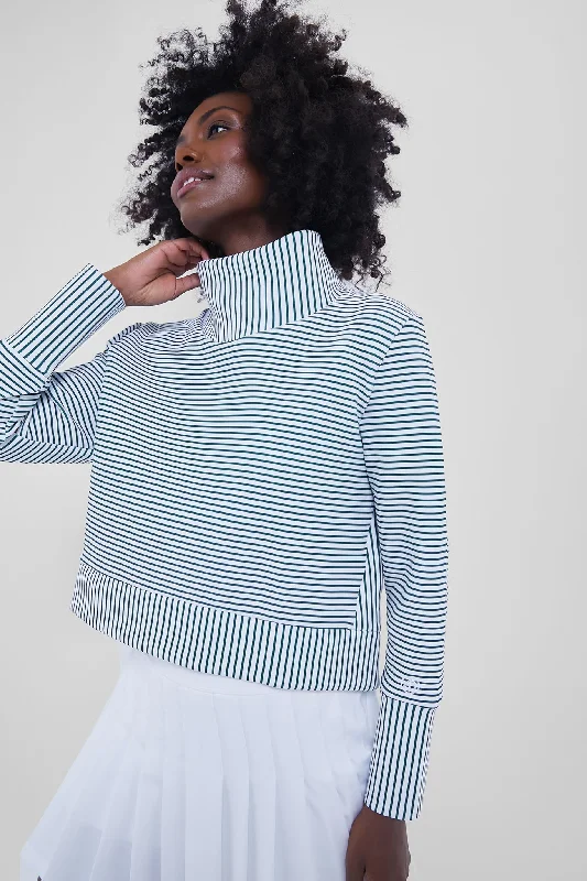 Quick Grab Deals Ivy Stripe Everyother Day Pullover