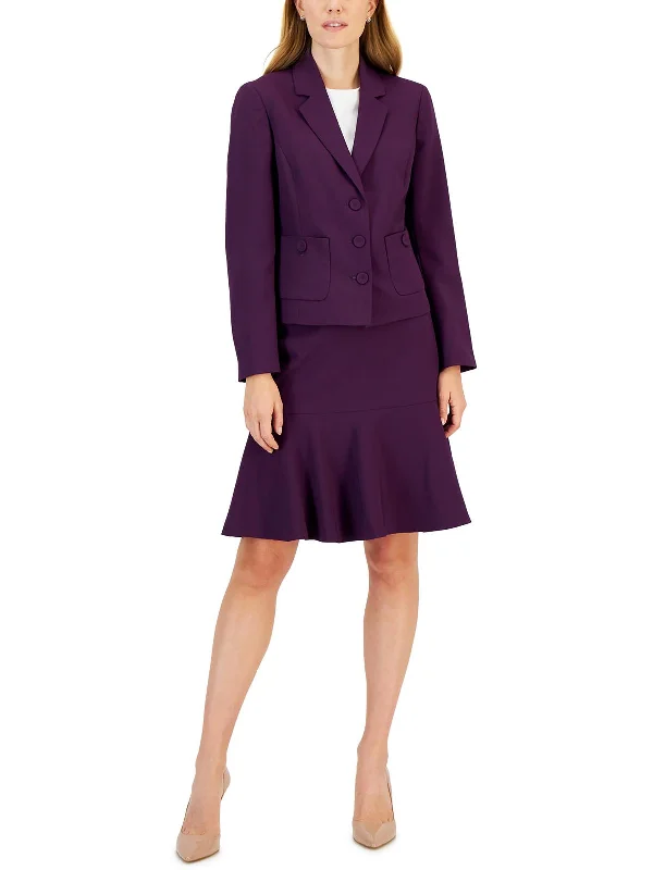 Mega Sale Womens Notch Collar Office Two-Button Blazer