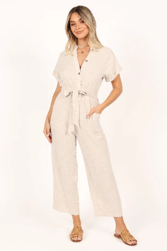 Unbeatable Prices Archie Jumpsuit - Oat