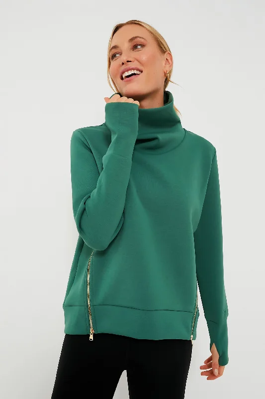 Casual Chic Olive Everyday Pullover