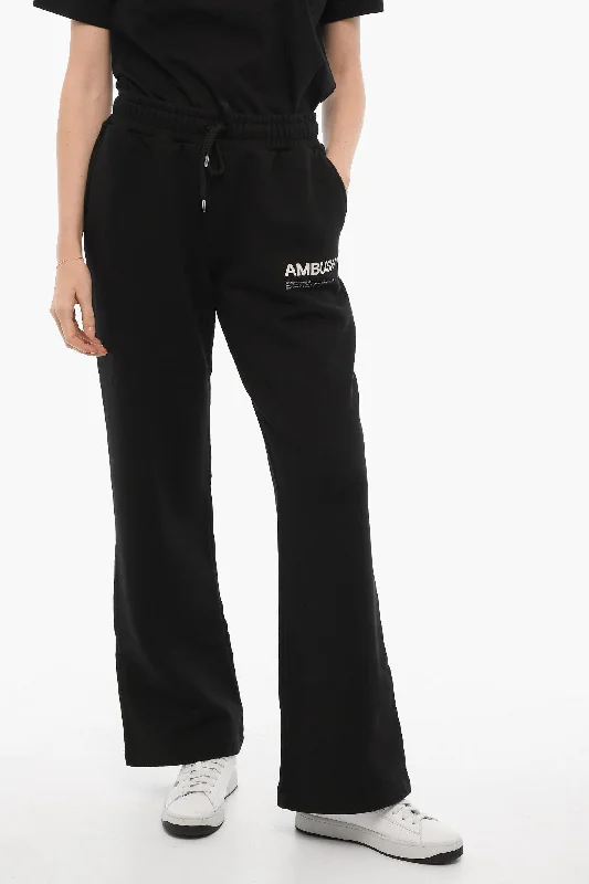 Hot Sale Ambush Solid Color Sweat Pants with Printed Logo