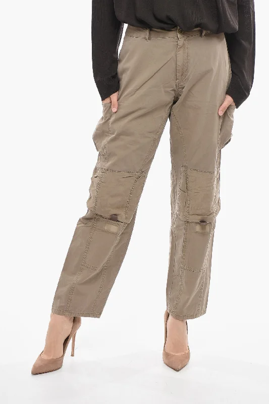 Hot Trends John Elliott Hidden Closure Solid Color Cargo Pants