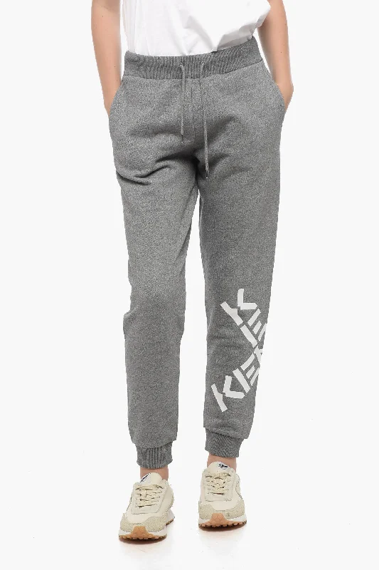 Style Upgrade Kenzo Cotton Blend SPORT CLASSIC Printed Sweatpants