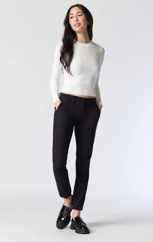 Trend Alert IVY BLACK TWILL PANT