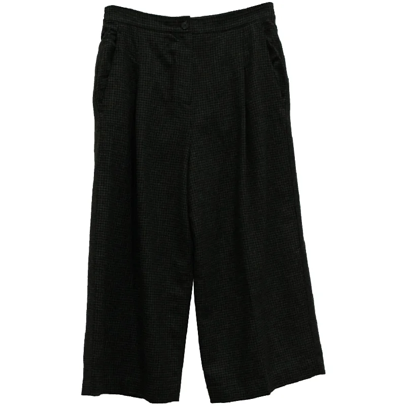 You'Ll Love Us Because McQ by Alexander McQueen Culottes in Grey Wool