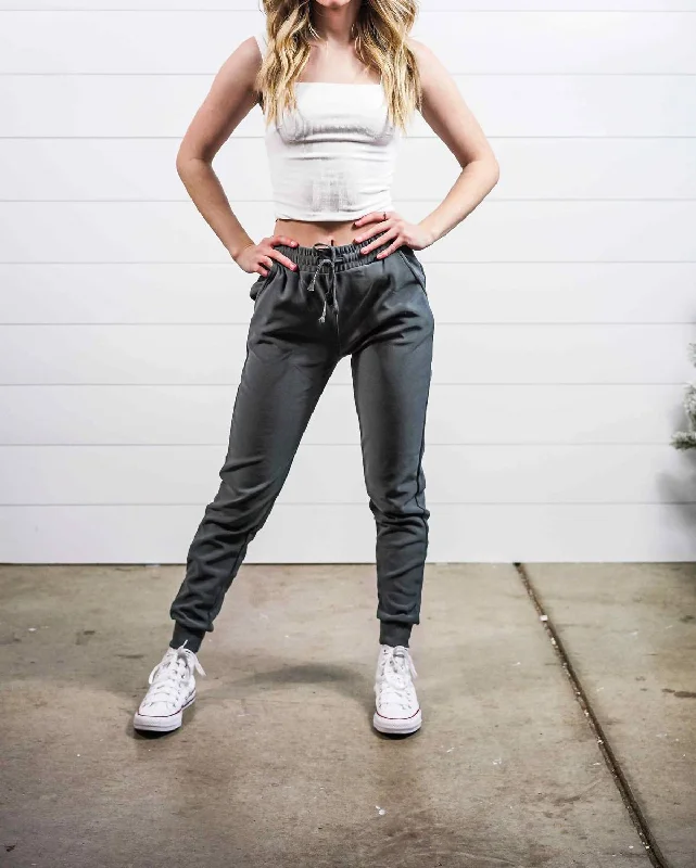 Final Clearance Women's Joggers In Charcoal