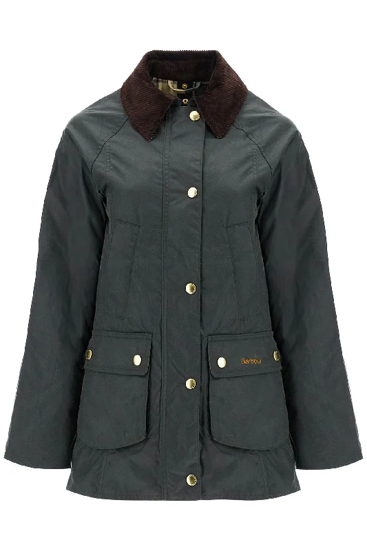 Trendy Street Style Attire Barbour Women's Modern Beadnell Waxed